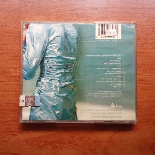 Madonna Ray of Light CD sealed from 1990s 2000s