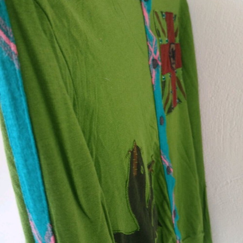 Custo Barcelona cardigan with unique multicolor design