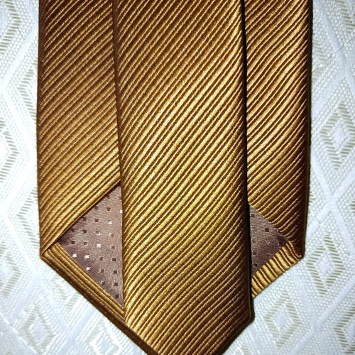 Italian Romagnoli tie new gold color