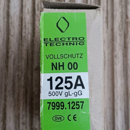 Knife fuse 125 A new