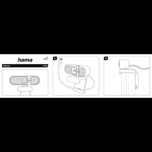 HAMA C-400 Web Camera Full HD 1080p σαν καινούργιο