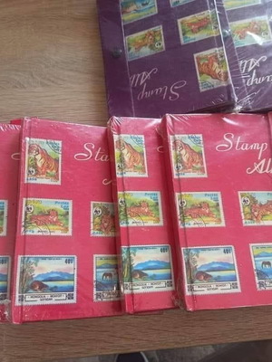 Άλμπουμ γραμματοσήμων καινούργιο, 8 φύλλα, 16 σελίδες
