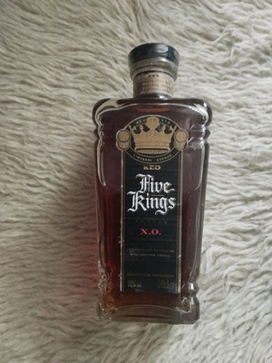 Five Kings Brandy 40 Eton new, vintage 1990s, KEO Cyprus 70cl
