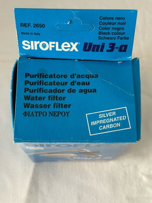 Water filter Siroflex Uni3-a new