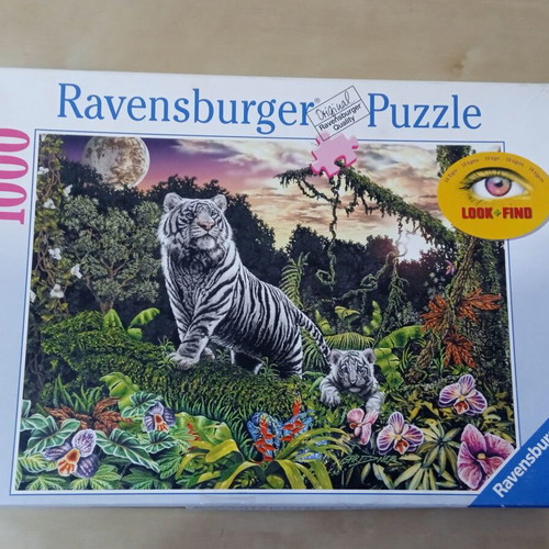 Παζλ Puzzle Land of the White Tiger Ravensburger 1000 κμτ. μεταχειρισμένο