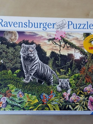 Παζλ Puzzle Land of the White Tiger Ravensburger 1000 κμτ. μεταχειρισμένο