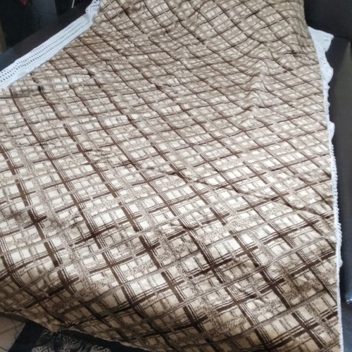 Vintage fabric for furniture upholstery and throws