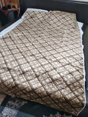 Vintage fabric for furniture upholstery and throws