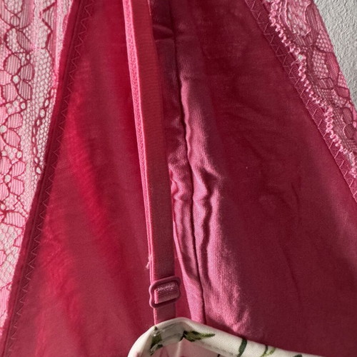 Nightdress new, white and pink, size XXL