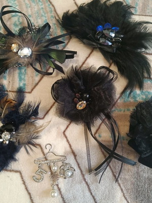 Pins used, set of 6 pieces