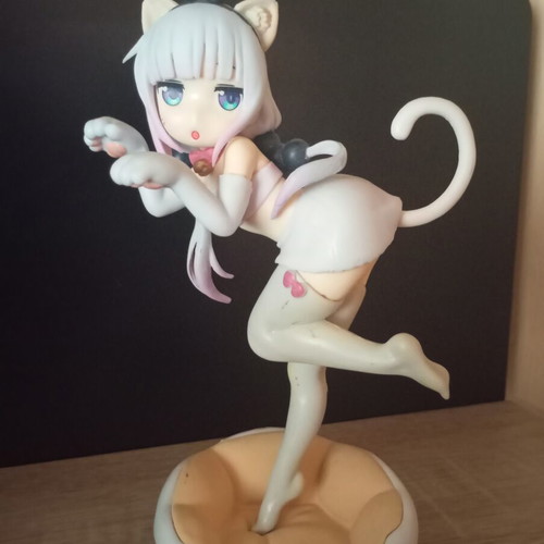 Anime Girl Cat Figure 20cm like new