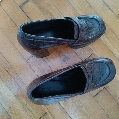 Bershka heels new, size 38, brown
