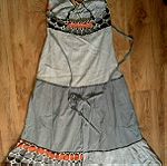  επώνυμο βαμβακερό φόρεμα με φόδρα L/xL