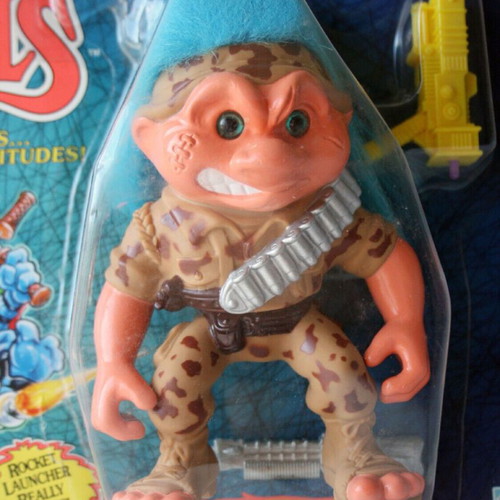 Battle Trolls General Troll figure Hasbro sealed vintage 1993 new