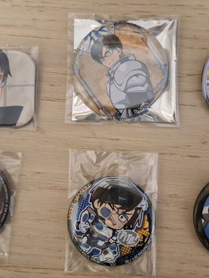 Can badges My Hero Academia Tenya Iida καινούργια, μπλε