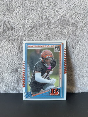 Demetrius Knight Jr-KeAndre Lambert Smith-Tre Harris Rated Rookies 2025 Panini card like new