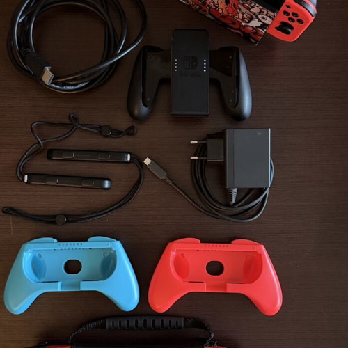 Nintendo Switch V2 console like new with accessories
