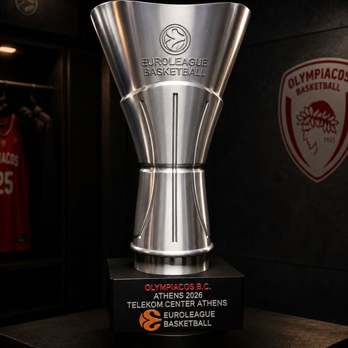 EuroLeague Olympiacos 2026 Collectible Trophy new