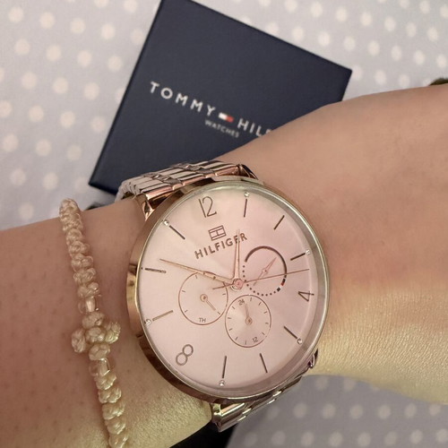 Tommy Hilfiger watch rose gold new women's