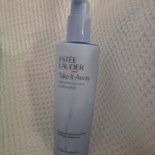 Estée Lauder cosmetic jars with Micro Essence lotion used set