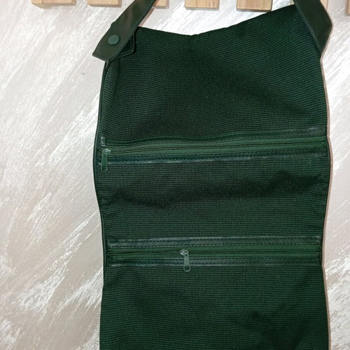 Hermes Eau D’Orange Verte pouch like new, green