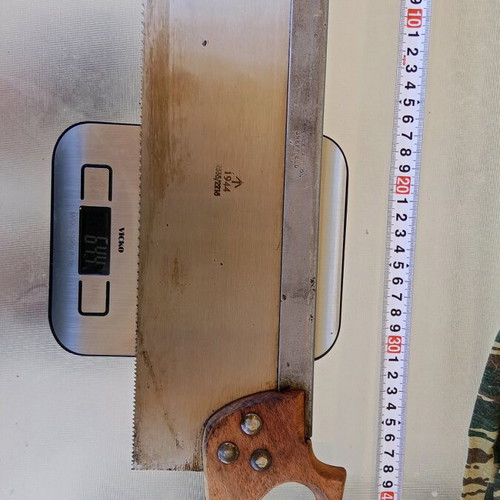 Spear & Jackson Sheffield Tenon Saw 1944, like new, WWII military collectible