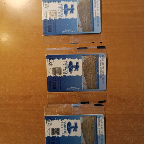 Hotel Olympia set 3 pcs closed new 8/99 35,000 print run