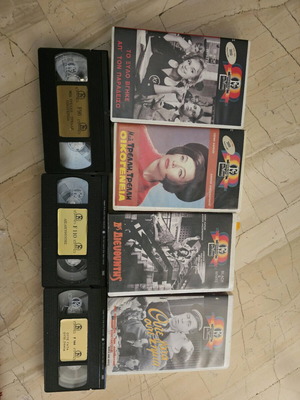 Ελληνικές ταινίες Finos Film σαν καινούργιες, σετ 4 τεμαχίων