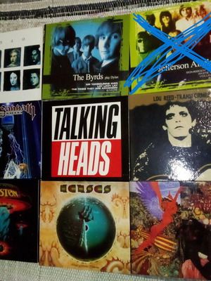 History of Rock music CDs used, set of 18 with booklets
