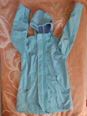 Blutsgechwister women's windbreaker jacket used, size XL, green-turquoise