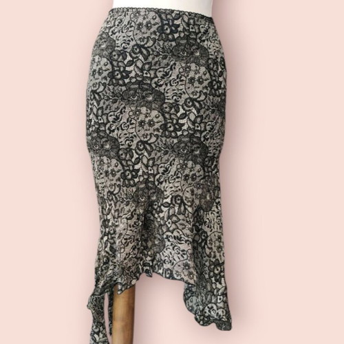 Y2K asymmetrical summer skirt like new, size S