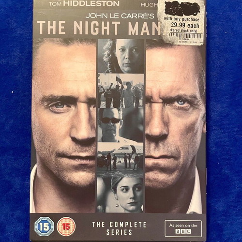 The Night Manager complete series DVD like new, English version