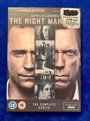 The Night Manager complete series DVD like new, English version