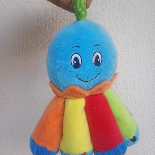 Octopus plush toy with sound used