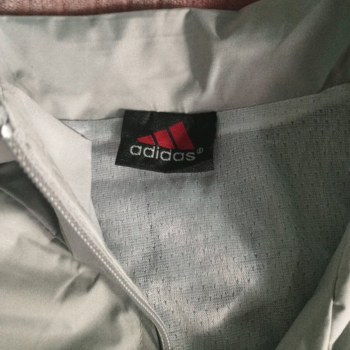 Μπουφάν αντρικό Adidas καινούργιο γκρι XXL αφορετο