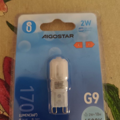Led lamp G9 2watt new unused