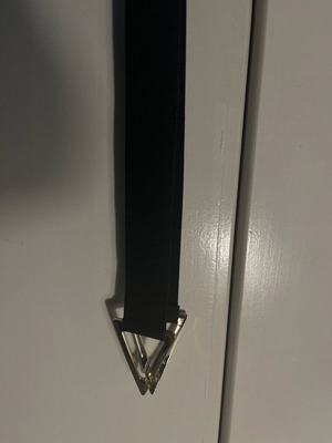 Black elastic belt new, size 65 cm
