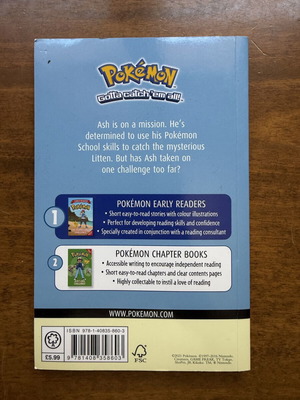 Pokemon Early Reader The Litten Mystery book like new, English