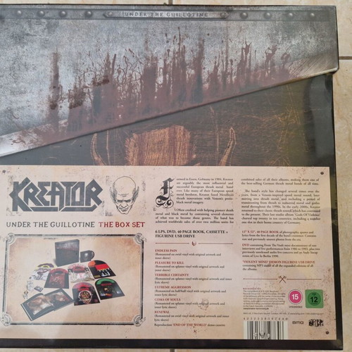 KREATOR - Under The Guillotine (Vinyl Box Set, BMG) SEALED!!!