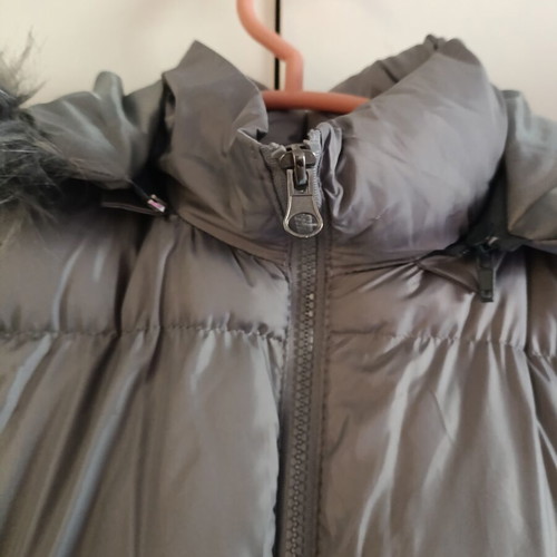 Metallic Puffer Vest FreeStyle size S with detachable hood