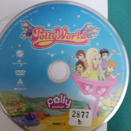 Polly World DVD like new, animated