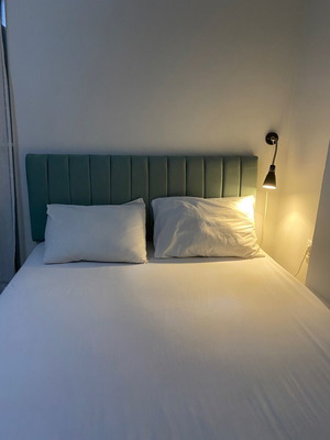 Double bed 145x200 cm with anatomical lifting mechanism