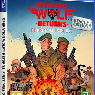 Operation Wolf Returns First Mission PS4 new PAL