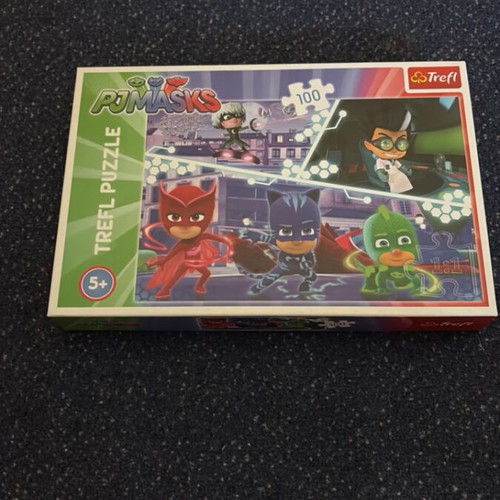 PJ Masks puzzle used, 100 pieces, Trefl