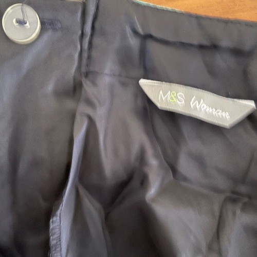 Marks & Spencer 60s style short abstract print skirt used