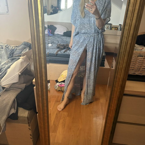 Nadia Rapti semi-transparent dress used, size M