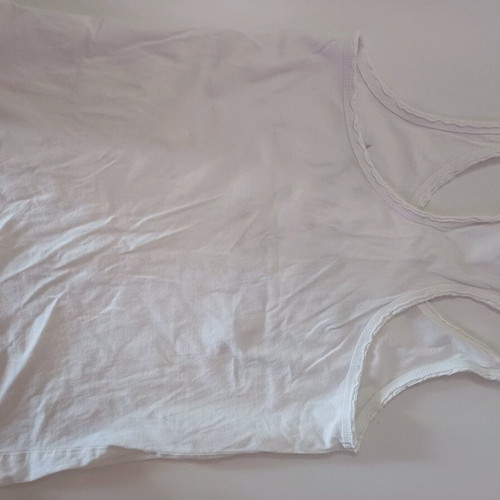 Broadway sleeveless shirt white like new, size S