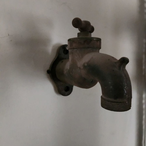 Vintage brass faucet refurbished