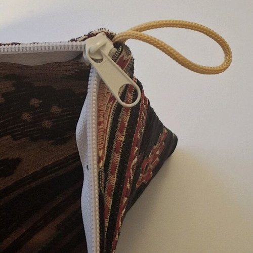 Toiletry bag made of traditional kilim, new