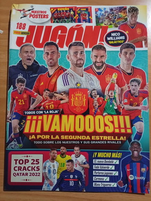 Περιοδικό Panini Jugon #188 Παγκόσμιο Κύπελλο 2022 μεταχειρισμένο